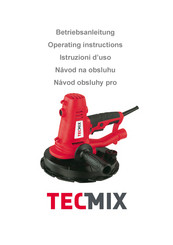 TECMIX TM HS 1250 Operating Instructions Manual