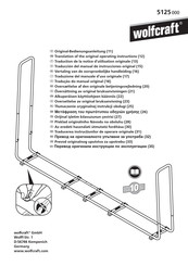 Wolfcraft 5125000 Translation Of The Original Operating Instructions