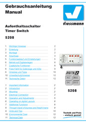 Viessmann 5208 Manual