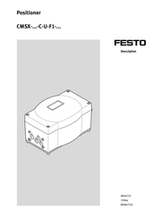 Festo CMSX-S-A1-C-U-F1-D-A Series Manual