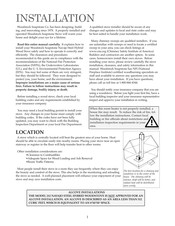 Woodstock Soapstone 211 Navajo Hybrid Installation Manual