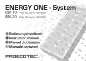 Proecotec ESK 10 Instruction Manual