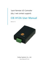 Sollae CIE-H12A User Manual