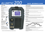 SWS ALUMTIG 200 Quick Reference Manual