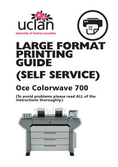 Canon Oce ColorWave 700 Printing Manual