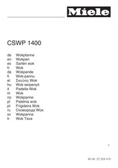 Miele CSWP 1400 Manual