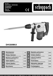 Scheppach AB1500MAX Translation From The Original Instruction Manual