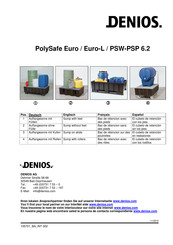 Denios PolySafe PSW 6.2 Manual