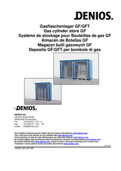 Denios GF 17.9 Operating Manual