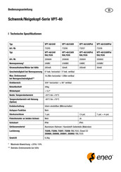Eneo VPT-40/24VPot RAL7035 Installation & Operating Manual