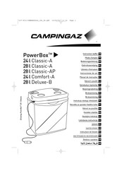 Campingaz PowerBox 24l Comfort-A Instruction Leaflet