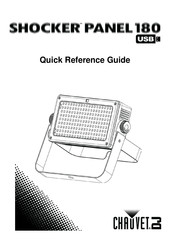 Chauvet DJ SHOCKER PANEL 180 Quick Reference Manual