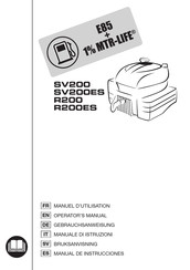 GGP ITALY R200ES Operator's Manual