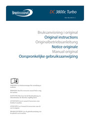 Dustcontrol DC 3800c Turbo Original Instructions Manual