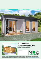 finnhaus Maria 50-A General Installation Instructions