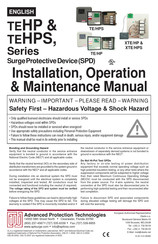 APT TE/3HP Installation, Operation & Maintenance Manual