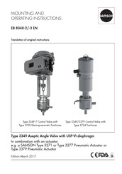 Samson EB8048-2 Mounting And Operating Instructions