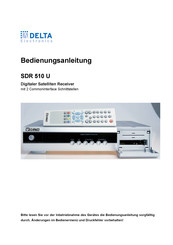 Delta SDR 510 U Manual