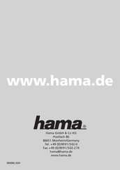 Hama Stereo RF Operating Manual