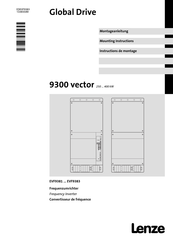 Lenze EVF9382 Mounting Instructions
