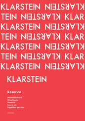 Klarstein Reserva Manual
