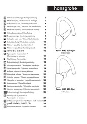 Hans Grohe Focus M42 220 1jet Instructions For Use/Assembly Instructions