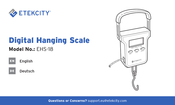 Etekcity EHS-18 Manual