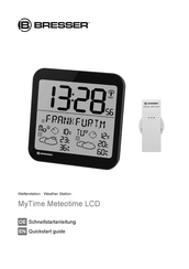 Bresser MyTime Meteotime LCD Quick Start Manual