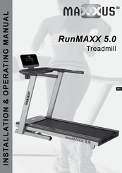Maxxus RunMAXX 5.0 Installation & Operating Manual