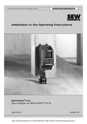 Sew Eurodrive MOVITRAC LTX Addendum To The Operating Instructions