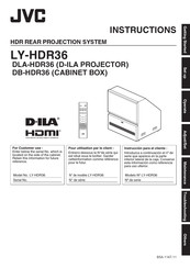 JVC DLA-HDR36 Instructions Manual