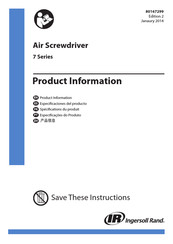 Ingersoll-Rand 7 Series Product Information