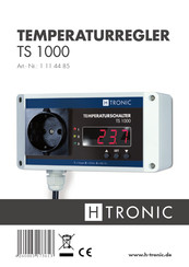 HTRONIC TSM 1000 Manual