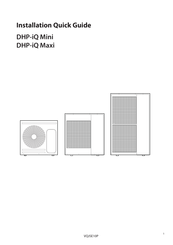 Danfoss DHP-iQ Maxi Installation Quick Manual
