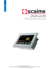 Scaime eNodTouch-MS Quick Start Manual
