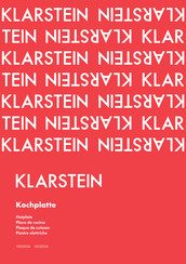 Klarstein 10032124 Manual