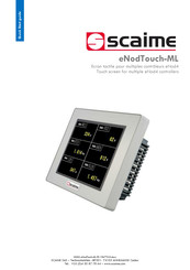 Scaime eNodTouch-ML Quick Start Manual