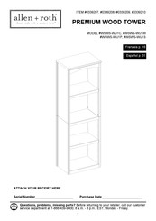 Allen + Roth WSWS-WU1C Manual
