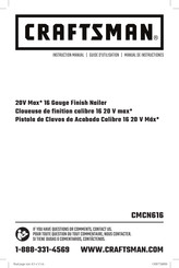 Craftsman CMCN616 Instruction Manual