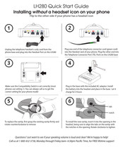 Leitner LH280 Quick Start Manual