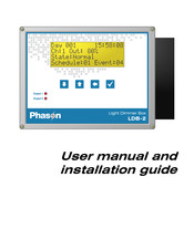 Phason LDB-2 User Manual And Installation Manual