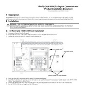 Honeywell Fire-Lite IPOTS-COM Product Installation Document