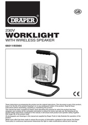 Draper 66011 Manual