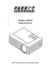 Parrot Products OP0475 User Manual