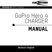 ANSMANN GoPro Hero 4 Manual