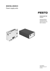 Festo 8049382 Operating Instructions Manual