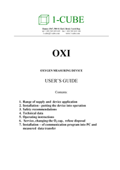 1-CUBE OXI User Manual