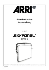 ARRI SkyPanel S360-C Short Instructions