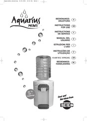 Betec Aquarius Mini WD 4000 Instructions For Use Manual