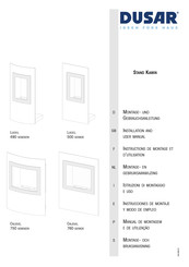 Dusar Luceo Series Installation And User Manual